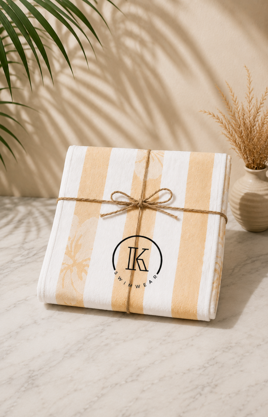 Super Dry Striped Hawaii Beach Towel