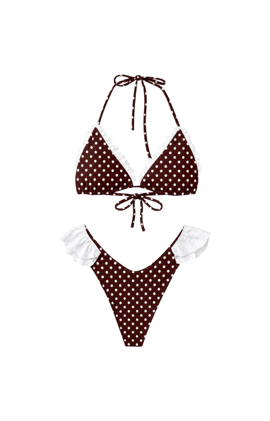 Summer Wish – Polka Dot Ruffle Bikini Set (NEW) Pre-order