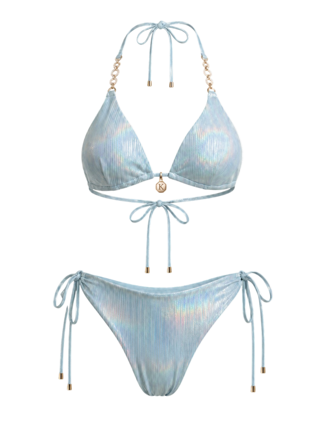 Electra – Ocean Blue Rave Bikini Set